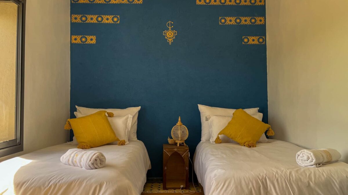 Chambre Asif<br />
2 lits - Bihi Lodge<br />
AZRO - Marrakech